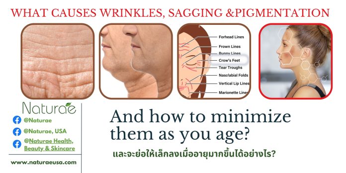 What Causes Wrinkles, Darkspots and Pigmentation and how to slow down their appearance as you age